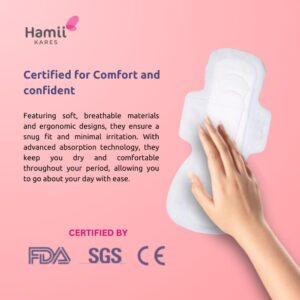 Ultra-Thin ADL Sanitary Pads XL-280mm (7 Pads) Fast Absorption & Ultra soft cotton