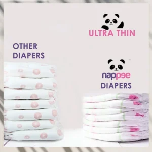 Gentle Baby Diapers - M - 6 to 11 Kg Kids (30 Pcs)