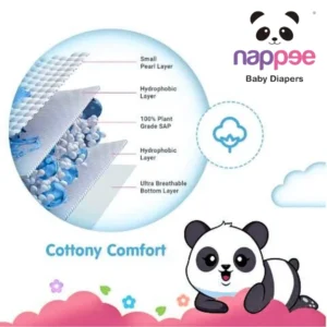 Soft Cotton Baby Diapers – S – 4 to 8 Kgs Kids (30 Pcs)